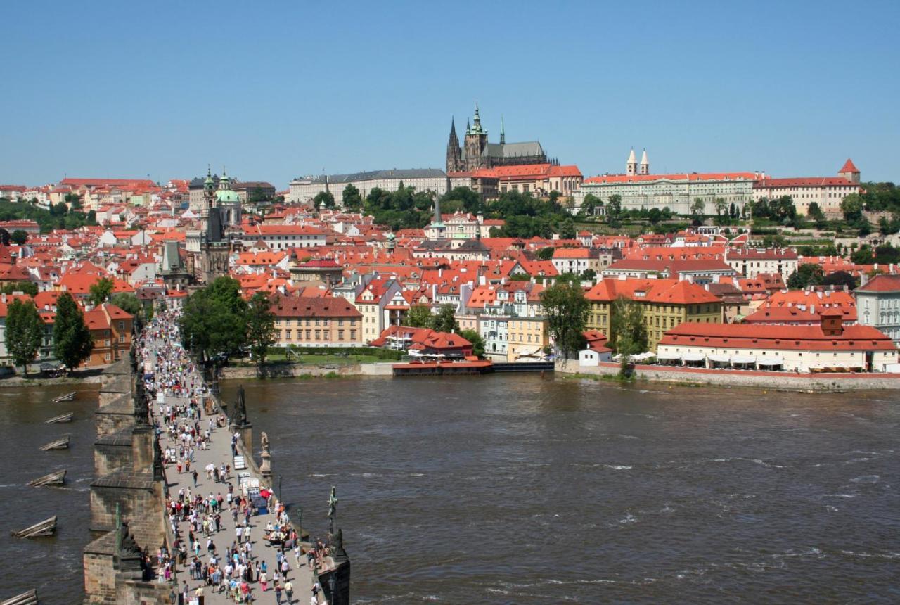 Apartment Vltava Praga Esterno foto