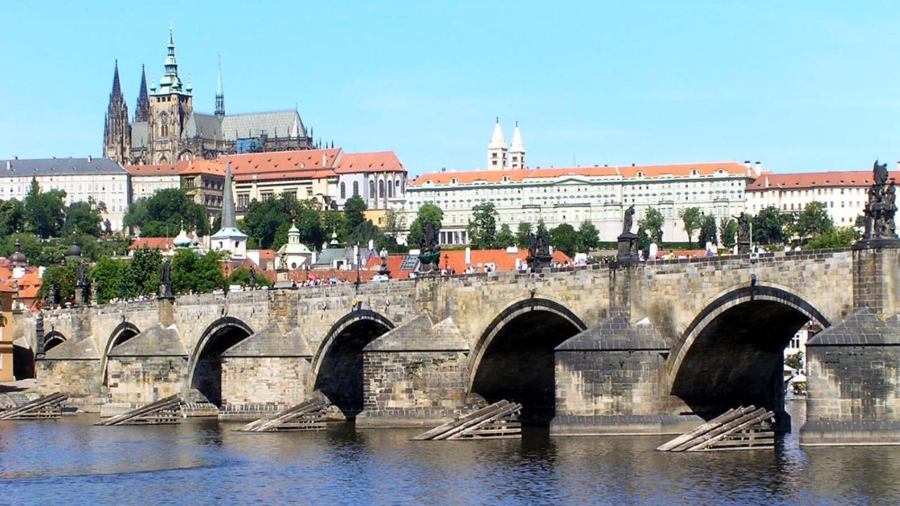 Apartment Vltava Praga Esterno foto