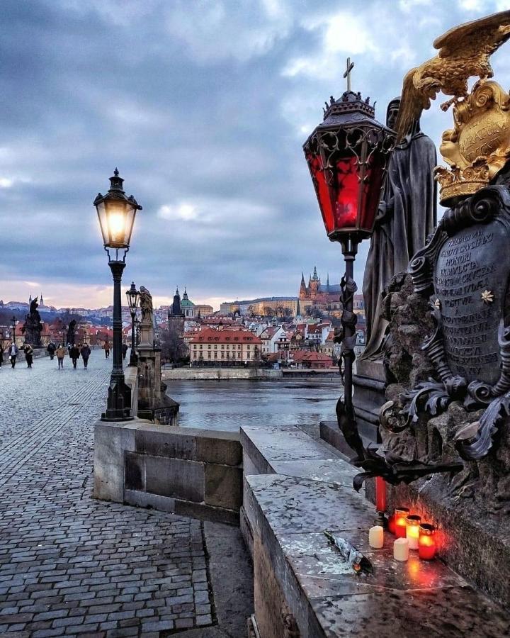 Apartment Vltava Praga Esterno foto