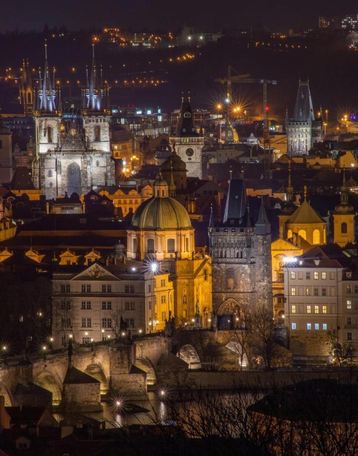 Apartment Vltava Praga Esterno foto